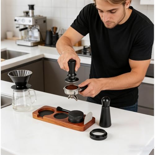 Distribuidor de espresso para solucionar la extracción irregular del café 3