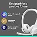Logitech H390 Wired Headset for PC/Laptop, Stereo Headphones with Noise Cancelling Microphone, USB-A, In-Line Controls, Works with Chromebook - Off White