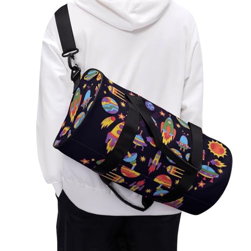 Duffel bag fusée spatiale léger et robuste contre les bagages encombrants - 6