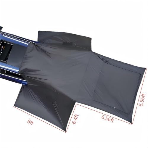 2-in-1 Hatchback Tent & Car Awning | SUV/Minivan Tailgate Sun Shelter for Camping, Beach, Road Trips Waterproof 3000MM UPF 40+ by Trend Tents - Used condition - Image 7