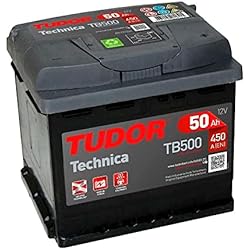 Bateria Para Fiat 500 TUDOR TB500, 207x175x190