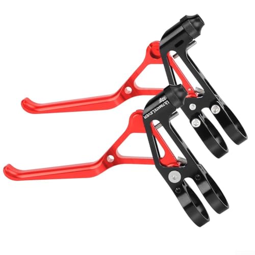 ReachMall Asas de freno ultraligeras de alta resistencia para bicicletas plegables y de carretera, diseñadas para ingeniería de precisión (rojo)