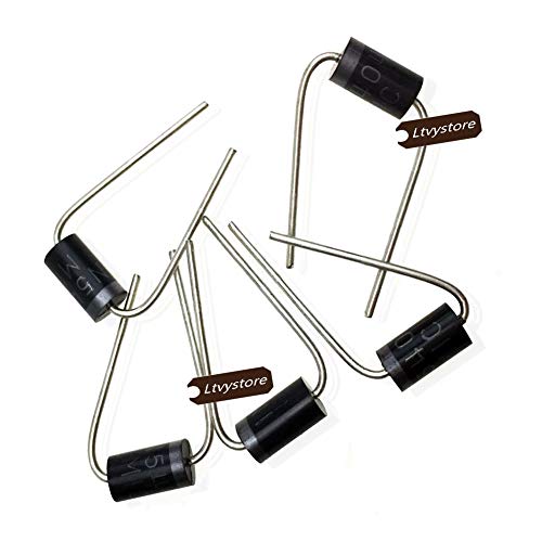Ltvystore 24Value 400Pcs 3 Pin Power Npn Pnp Transistors Set 2N2222-S8550 And Diodes Bridge Rectifiers 1N4001-Fr157 Assortment Assorted Kit #TOP6