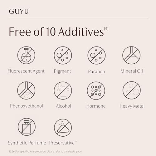 Image of Ginseng Anti-Aging Face Serum | GUYU Single-Use Ampoule | Peptides, Hyaluronic Acid, Panthenol, Ectoin, Beta Glucan | for Lifting, Firming, Smoothing Lines, Plumping (0.05 Fl Oz x 30pcs)