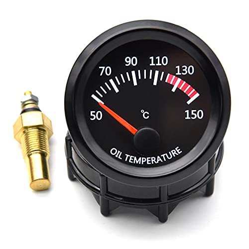 Deramg 52mmZT[tICxQ[W50?150ێ2 "Q[Wjo[TzCg |bht̃X[NfW^12VJ[gbN(Oil temp Gauge)
