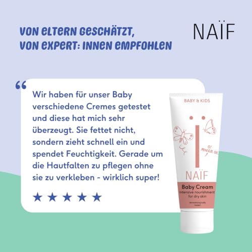 6. Bild von Naïf Nährende Pflegecreme für Baby & Kind 75 ml 75 ml (1er Pack)