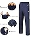 MoFiz Jogginganzug Herren Trainingsanzug Sportanzug mit Reissverschluss Gym Tracksuit Laufanzug für Alle Jahreszeiten Marineblau 3XL