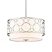 Z-Lite 197-17BN Kendall Pendant, 3-Light 180 Total Watts, Brushed Nickel