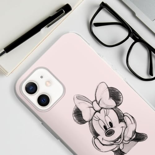 Coque iPhone 12 Minnie Mouse Disney en silicone souple