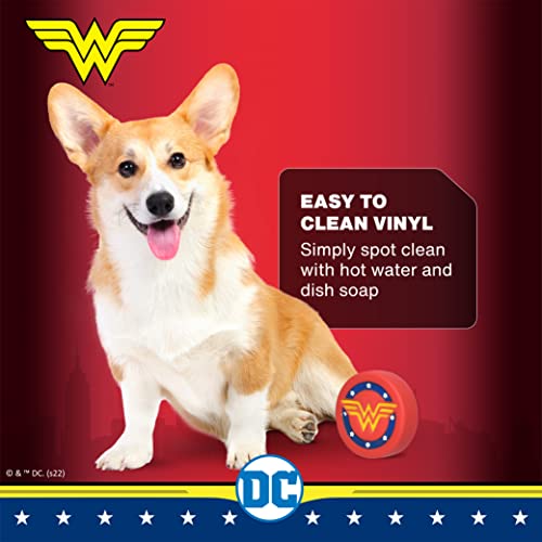 Dc Comics Wonder Woman Dog Costume Small | Best Dc Wonder Woman Halloween Costume For Small Dogs | Official Wonder Woman Dog Costume For Pets Halloween, Dog Halloween Costume #TOP4