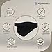 Diagonal Ostomy Belt: Leak - Proof & Odor - Masking Solution, Ostomy Bag Covers for Men and Women, Suitable for Right Stoma-Black,M