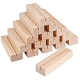 FABRICATION RAFFINÉE POUR SÉCURITÉ ET DURABILITÉ : Chaque porte menu est façonné dans une seule pièce de bois, offrant une finition lisse et chaude avec des bords arrondis doux pour les mains. Sa forme cubique et sa base plate garantissent une stabilité sans basculement, tandis que le veinage naturel du bois ajoute une touche d'élégance.