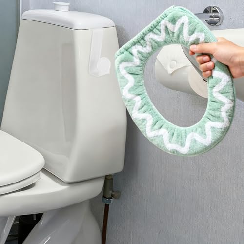 Image of balacoo Z Shaped Hooks Plastic Toilet Tank Hooks White 2 Pcs | No Drilling, Tool Free, Space Saving, White Plastic Z Hooks for Bathroom, Bedroom, Kitchen
