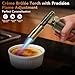 CoYLBod Butane Torch,Professional Metal Micro Torch, Waterproof and Windproof Blow Torch, Refillable & Adjustable Torch Lighter for Baking, Cooking, Welding (Butane Gas not Included)