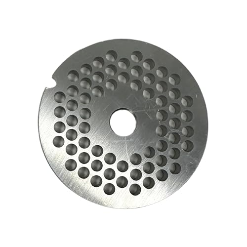 Cutlery Mania Meat Grinding Knives and Plates by Salvinox (#12 3/16 Reversible Plate)
