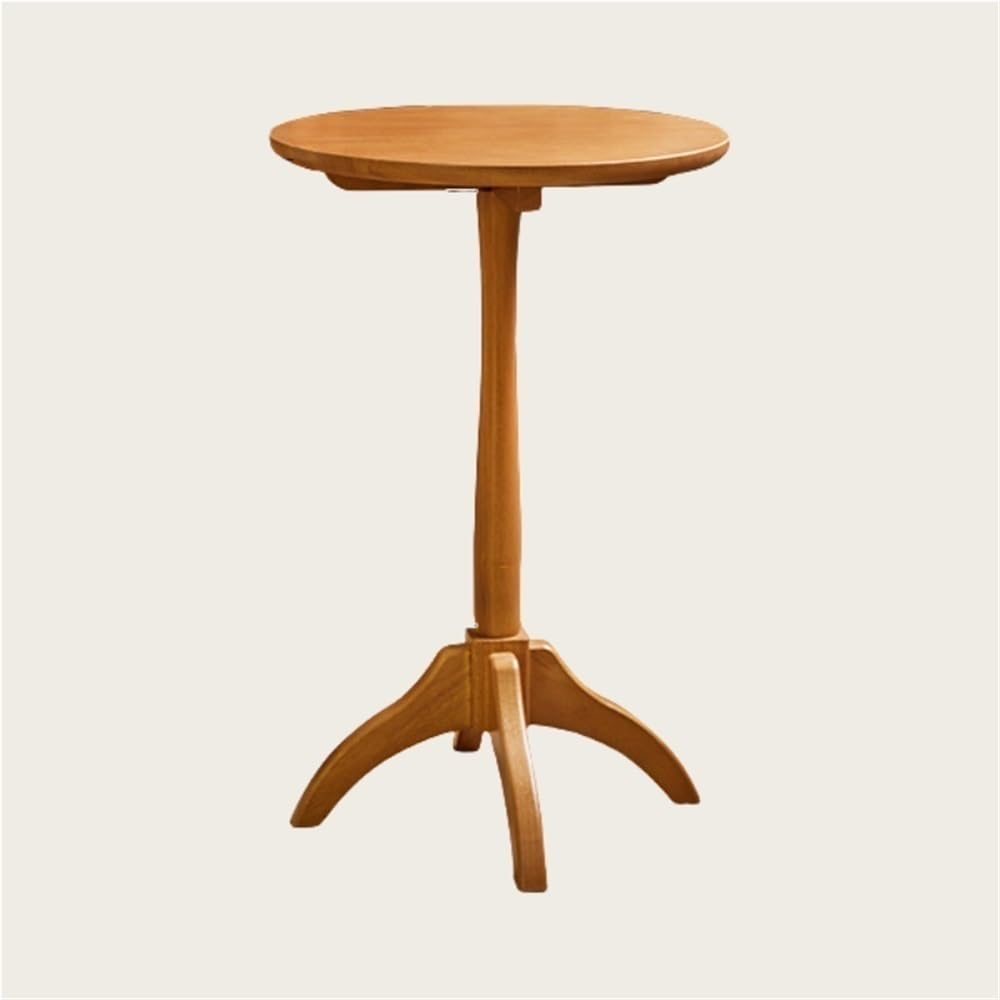 Table d'appoint ronde moderne en bois pour optimiser vos salons