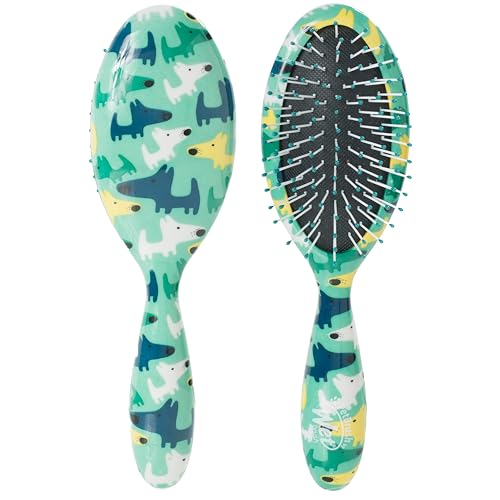 Wet Brush ウェットブラシ【正規品】ペットブラシ(犬猫用・マッサージにも) [小型犬・長毛・短毛] からまない ツヤ出し 皮膚にやさしい スモールブリード ディタングラー