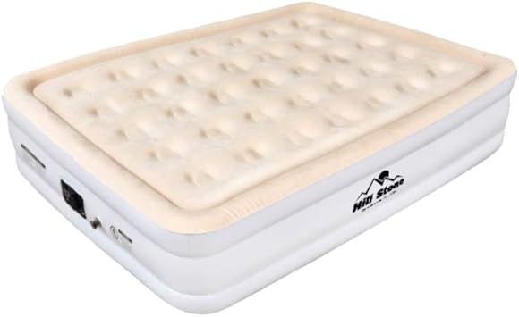 Amazon 雑貨の国のアリス エアーベッド シングル 電動 普段使い 自動 簡易 エアベッド 厚さ41cm エアーマット ポンプ内蔵 エアマット ベージュ 並行輸入品 雑貨の国のアリス エアーマット エアーベッド