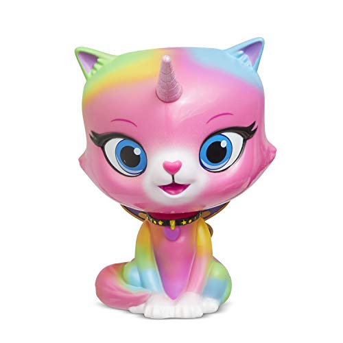 Rainbow Butterfly Unicorn Kitty Groovin Heads Felicity Bobble-Head Toy