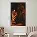 The Return of the Prodigal Son by Rembrandt Famous Oil Paintings Giclee Canvas Printing Artwork Poster,15x11.5 inch Framed Frame11.5x15inch