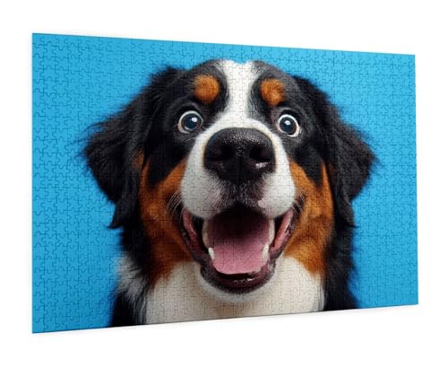 Puzzle Personalizado con Foto 1000 1500 2000 3000 4000 5000 Piezas Puzzle de Madera Personalizable con tu Imagen Regalo Original, con Texto Familia, Mascotas, Cumpleaños, Navidad y Halloween C-563