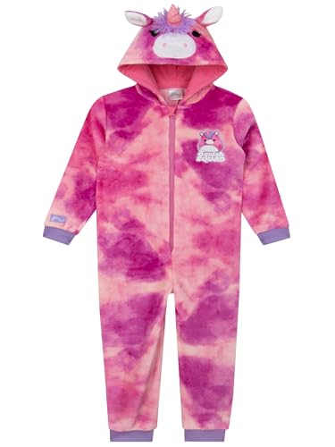 Squishmallows Pyjama Licorne Fille | Surpyjama Fille | Sombinaison Licorne Enfant | Licornes Surpyjama Polaire Enfant | Rose 5-6 Ans