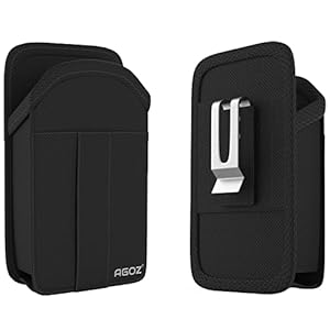 Zebra TC77 TC70 Scanner Holster, Agoz Rugged Carrying Case Pouch for Zebra TC75x, TC75, TC70x, TC70, TC72, TC77, M60…