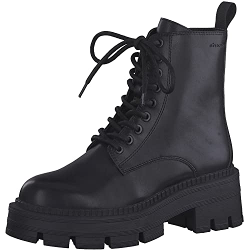 Tamaris Damen Stiefel Vegan schwarz 39