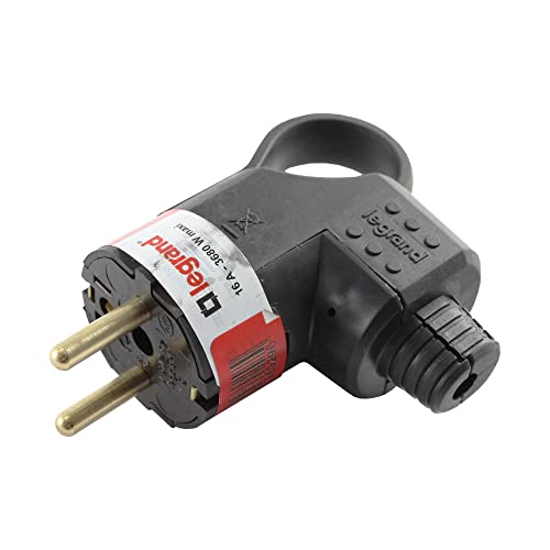 Legrand LEG96929 - Clavija macho (2 fases + tierra, 16 A)