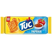 TUC Paprika – Knusprige Cracker mit Paprika-Geschmack – 100g