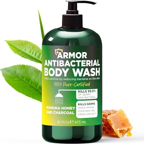 Antibacterial Body Wash | Antibacterial Soap for Men & Women | Kills 99.9% of Germs & Bacteria |...
