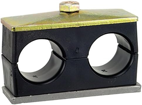 QTY 1, 1/2 x 1/2 SAE 100R1 Hose OD Size (0.81 x 0.81). Beta Clamps are ideal for clamping hose. The Weld Down assembly includes: 1 Cover Plate, 1 Weld Plate, 1 Hex Bolt, and 2 Cushion Halves.