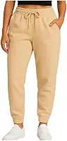 Calça Soft Fleece Feminina Jogger Bolso Inverno Frio