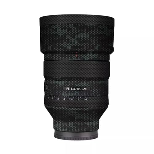 Protection objectif Sony FE 85mm F1.4 GM - Sticker vinyle vert mamba anti-rayures