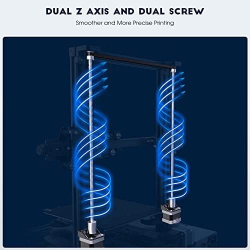 Official Creality Ender 3 S1 3D Printer with Direct Drive Extruder CR Touch Auto Leveling High Precision Double Z-axis Screw Silent Board Extra Glass Bed Printing Size 220x220x270mm