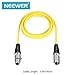 NEEWER 6 Pack 3 feet/1m Mic Cable Cord, XLR Male to XLR Female Microphone Audio Colored Snake Cables (Purple/Red/Blue/Orange/Yellow/Green)