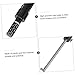 JUMPLAWN 1Pc Brake Pad Detection Pen Tire Tread Depth Gauge High Precision Thickness Ruler for Car Brake Pad Measurement Durable Tool for Safe Driving Black Silver
