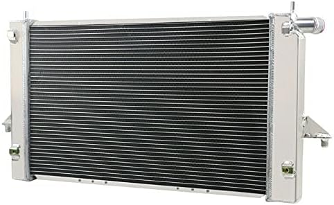 ECMRAD Racing Aluminum Radiator Replacement for 1994-2002 Saturn SC1 SC2 SL SL1 SL2 SW1 SW2 L4 1.9L 1999 2001 1998 1997, Silver