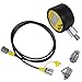 10000PSI Hydraulic Pressure Test Kit - Digital Pressure Gauge with 1.6m Hose & 2 Couplings, 1/4