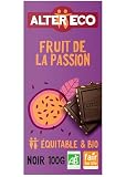 ALTER ECO - Chocolat Noir Fruit De La Passion - Bio & Équitable - 100 g...