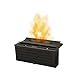 Dimplex DFI400CH Opti-Myst Cassette-Style Indoor Space Heater with Curved Plate, Black