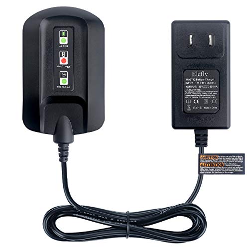 Elefly WA3742 Charger Compatible with Worx 20V MAX Lithium Battery WA3578 WA3525 WA3520 WA3575, Replcaement for Worx Charger WA3742 WA3732 WA3875