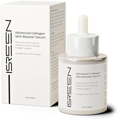 Advanced Collagen Serum Korean for Skin Booster | Dermatologist Tested with Hyaluronic Acid, Niacinamide & Ginseng |Korean Serum for Face Anti Aging Elasticity & Radiance for All Skin | 50ml