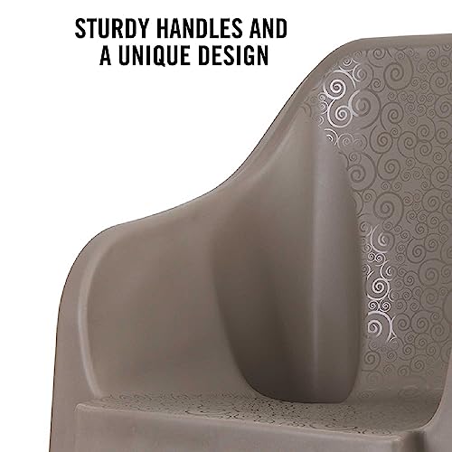 Image of Cello Dynamo Chair (Grey) | Strong and Durable | Easy to Clean | Chair for Living Room, Bed Room, Kitchen, Office Room, Outdoor | 3 Years Warranty