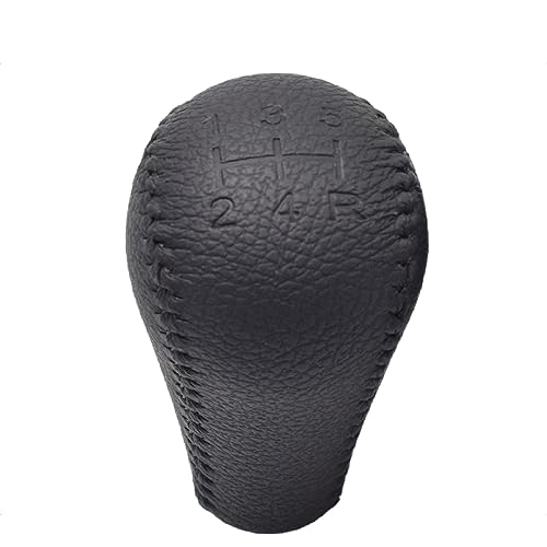 Hacreyatu Gear Shift Knob Lever Switch Shifter Knob for N-ISSAN Navara D40 Frontier Double Cab 2005-2015 Manual Shift Handle (5R Speed)