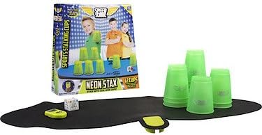 RMS International Speed School Stacking Cups Game - Neon Green