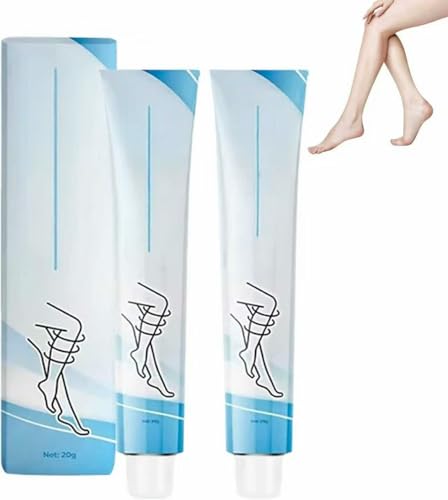 Genérico Crema para Varices con Hidrogel, Crema Reparadora De Venas, Cuidado Inmediato para Piernas, Mejora La Apariencia De Las Piernas, para Una Comodidad Duradera,2pcs
