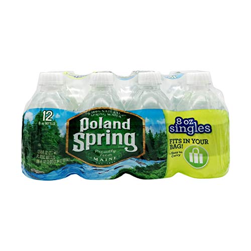 Image of Poland Spring Half Pint Natural Spring Water 12 pk - 27.6 Pounds