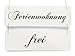 Produktbild Interluxe Vintage Shabby Schild Türschild FERIENWOHNUNG FREI BELEGT Holzschild Ferienhaus
