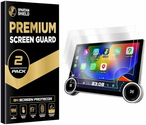 Spartan Shield Screen Guard For DIAMOND 2K 11.8 INCH Android Car Stereo System || Car Infotainment Display Protector | Aftermarket Music System Audio Player Accessory (Diamond 11.8 [Pack 2])